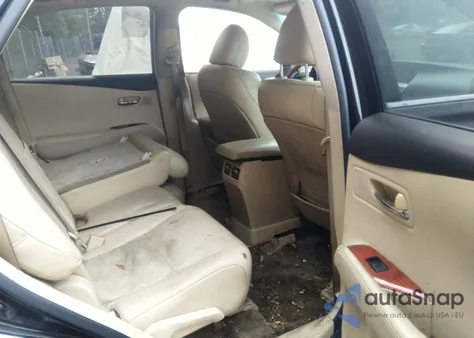 2011 Lexus Rx 350 from USA, damaged, VIN 2T2BK1BA0BC111179